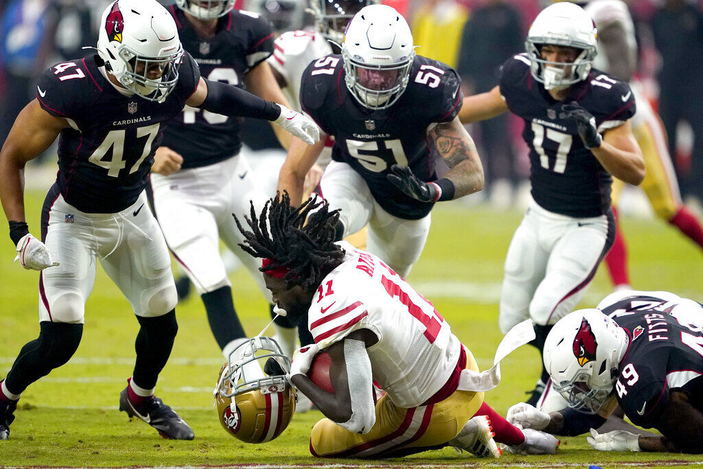 APTOPIX 49ers Cardinals Football